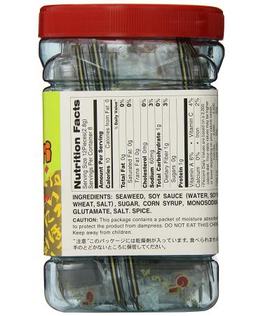 Shirako Tokyo Teriyaki Nori 0.8 oz - Seasoned Roasted Seaweed Snack - Buy Online on GoSupps.com