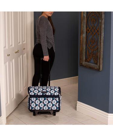 Everything Mary Collapsible Sewing Machine Case Teal - Craft Rolling Tote with Wheels - Buy Online on GoSupps.com