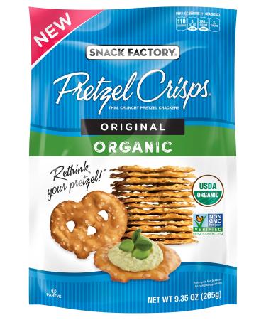 SNACK FACTORY PRETZEL CRSP ORIGINAL ORG 9.35 OZ Original 9.35 Ounce (Pack of 1)