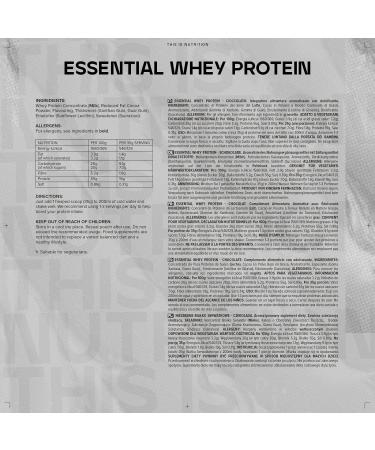 Bulk Essential Whey Protein Powder Shake Chocolate 1kg Chocolate 1kg - Buy Online on GoSupps.com