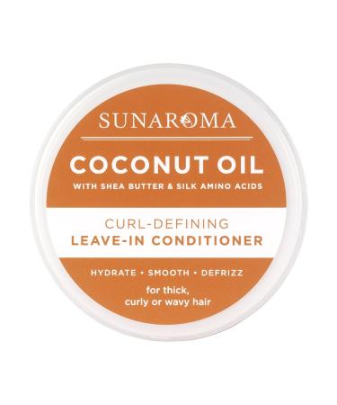 Buy Sunaroma Coconut Oil Leave-In Conditioner - Nourishing Hair Care for All Hair Types - International Shipping Available - Buy Online on GoSupps.com