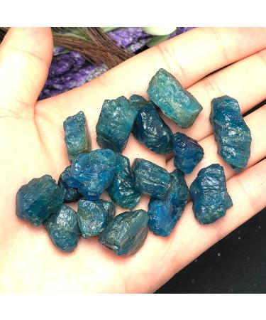 Natural Crystal 8 pcs Natural Raw Blue Apatite Rough Stones Crystal Minerals Gemstone Specimen ERBDRGAZ 8 pieces - Buy Online on GoSupps.com