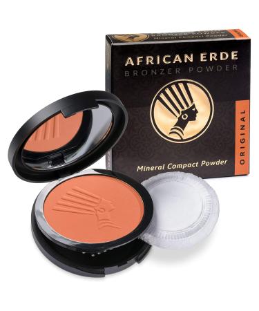 African Erde Compact Powder "Original" - without glitter - Buy Online on GoSupps.com