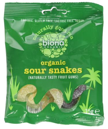 Biona Sour Worms 75g