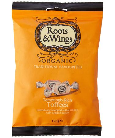 Roots & Wings Organic Toffees 125 g