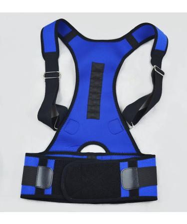 Body-Plus Direct Magnetic Posture Corrector Back Support XL Blue - Improve Posture and Relieve Pain - Buy Online on GoSupps.com