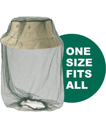 Insect Shield Permethrin Repellent Mosquito Head Net by Atwater Carey | Green Visibility Mesh | Multicoloured | One Size - Buy Online on GoSupps.com