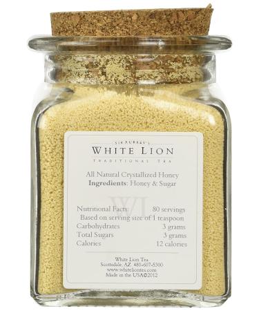 Honey Pearls 8 Oz Jar - White Lion Tea | Natural Sweetener for Tea and Recipes - Buy Online on GoSupps.com