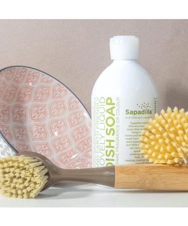 Sapadilla Dish Soap Rosemary Peppermint - 16 Fl Oz | Eco-Friendly Vegan & Biodegradable - Buy Online on GoSupps.com