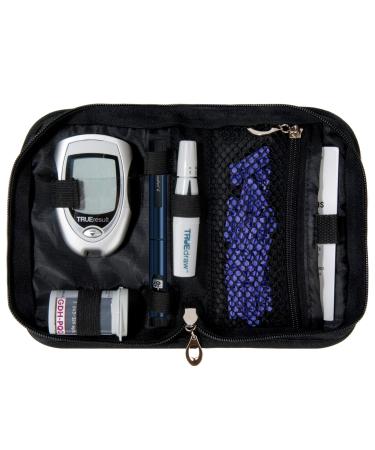 Diabetes Testing Kit Case Blood Glucose Meter Storage Bag Diabetes Medicine Travel Organizer Carrying Case Set