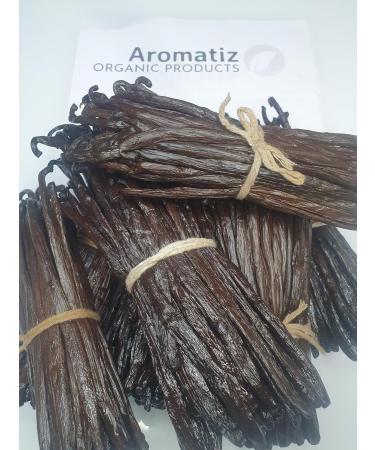 Aromatiz Grade A Madagascar Vanilla Pods - Fresh 10-13cm (Pack of 10) - Buy Online on GoSupps.com