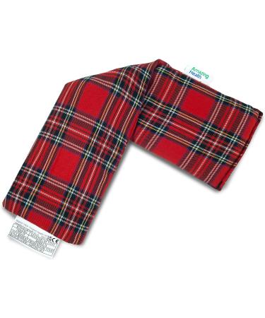 Amazing Health Wheat Bags Microwavable Hot and Cold Pack for Men and Women - Microwave Heat Pad with Natural Wheat Heat Pack Cotton Tartan Microwave Wheat Bag 42cm Long for Aches and Discomfort Red Tartan 42 cm (Pack of 1) - Buy Online on GoSupps.com