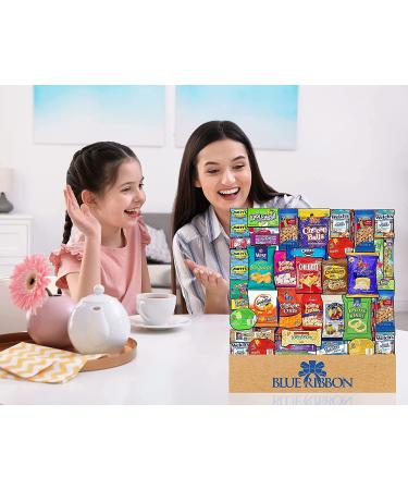 45 Count Snack Box Care Package - Ultimate Variety Pack for Office, Schools & Family - Bulk Bars, Cookies, Chips, Candy & Treats - Perfect Gift Basket for College Students and Military Personnel - Buy Online on GoSupps.com