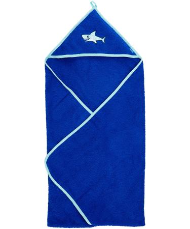 Playshoes Baby Terry Cloth Hooded Towel Bath Towel Shark 100x100cm
