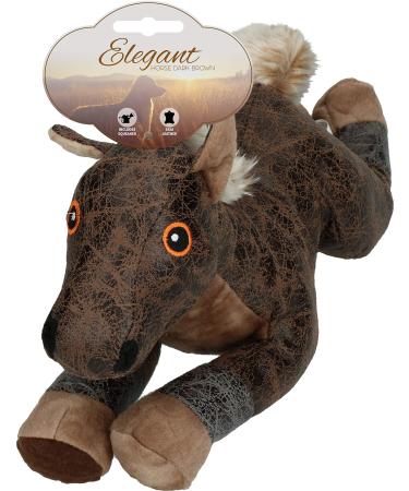 Elegant I Horse/Horse I Dark brown I made of Skai leather I approx. 37 cm