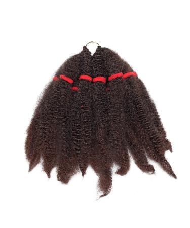 SEGO 3 Packs Afro Crochet Braids - Kinky Curly Hair Bulk Extensions in Natural Black & Red-Brown - Buy Online on GoSupps.com