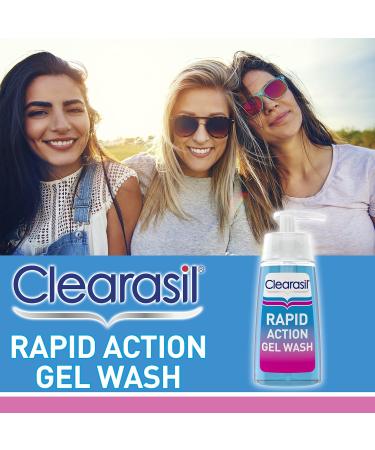 Clearasil Rapid Action Cleanser Acne Face Wash Gel 150ml - Buy Online on GoSupps.com