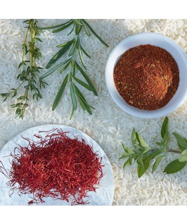 Rumi Spice Paella Spice Blend - Sweet & Smoky Afghan Saffron (2.5 oz) - Buy Online on GoSupps.com