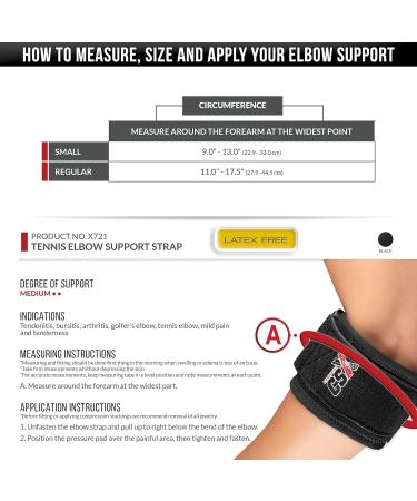 CSX Tennis Elbow Strap - Adjustable Tendon Compression for Sports Performance | International Shipping Available - Buy Online on GoSupps.com