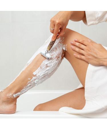 Eco-Friendly Bambuswald Wet Razor for Men - Sustainable Bamboo Razor for Beard Care | Skin-Friendly Shaving with Interchangeable Blades - Buy Online on GoSupps.com