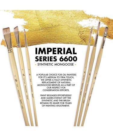 Princeton Series 6600 Synthetic Mongoose Oil & Acrylic Brushes 12 Fan - Premium Brushes for Artists - Buy Online on GoSupps.com