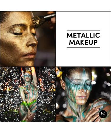 Metallic 12-Color Palette | Luxurious Water-Activated Makeup for SFX Cosplay Theater & Film | Perfect for Artists - Buy Online on GoSupps.com