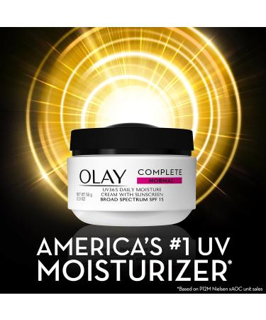 Olay Complete All Day UV Moisture Cream SPF 15 for Normal Skin 2 oz (Pack of 3) - Buy Online on GoSupps.com