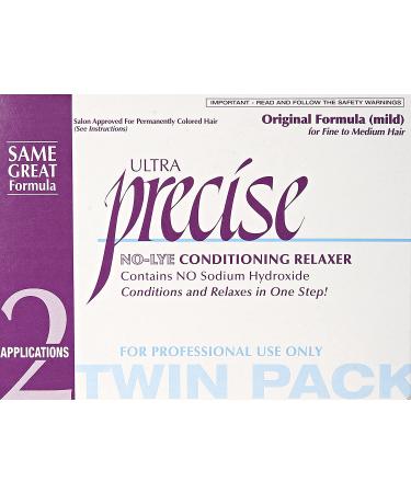 Softsheen Carson Precise No-Lye Original Relaxer Twin Pack - Smooth & Straight Hair - Buy Online on GoSupps.com