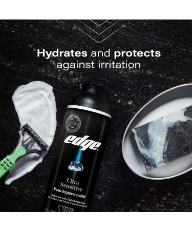 Edge Ultra Sensitive Skin Unscented Shaving Gel 198g - Gentle Non-Irritating Shave for Smooth Skin | Buy Now Internationally - Buy Online on GoSupps.com
