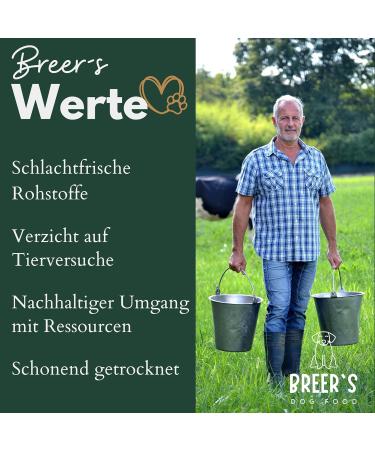 BREERs - Beef Head Hide Dried for Dogs - 25 cm - 2 kg - Grain Free - German Made - Chew Treats for Large Dogs - Buy Online on GoSupps.com