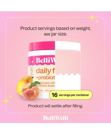 Daily Fiber Supplement Bundle with Collagen Probiotics Electrolytes & Hydration Support - Cucumber Lime Mint & Peach Mango Flavors - Promotes Digestive Skin Health Gut Balance - 32 Servings - Buy Online on GoSupps.com