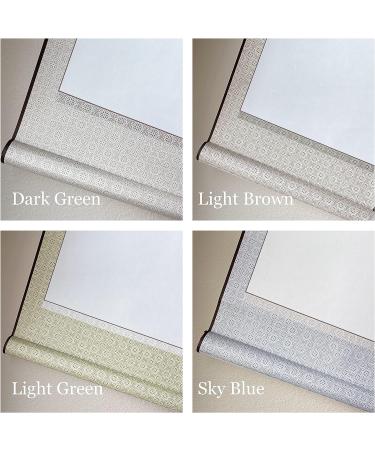 Japanese Blank Chinese Calligraphy Scroll Set - 4Pcs Decorative Wall Hangings in 4 Colors for DIY Art Projects - Buy Online on GoSupps.com