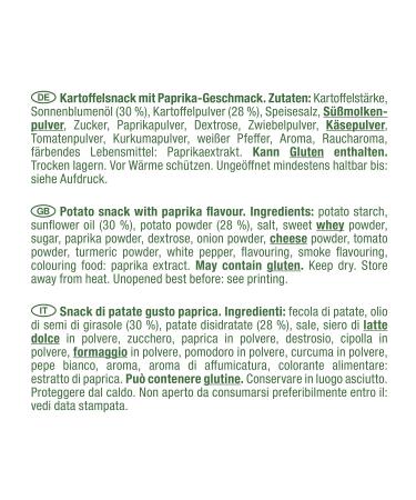 Buy Lorenz Snack World Pommels Paprika - 12 Pack (12 x 75g) | International Shipping Available - Buy Online on GoSupps.com