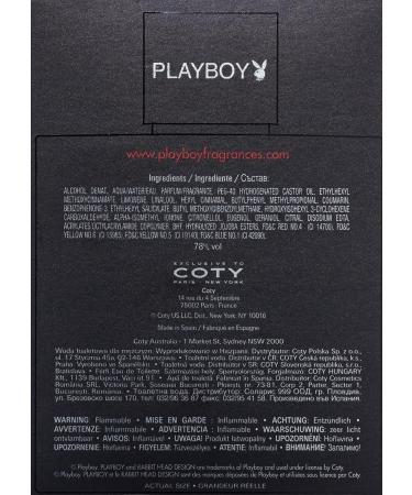 Playboy Vegas By Playboy For Men Edt Spray 3.3 Oz 3.4 Fl Oz (Pack of 1) - Buy Online on GoSupps.com