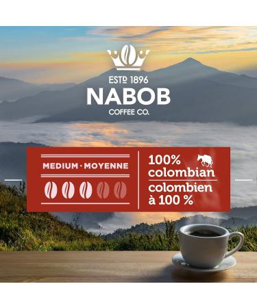 Nabob 100% Colombian Coffee 100% Compostable Pods 117g Box 100 % Colombian 12 count (Pack of 1) - Buy Online on GoSupps.com