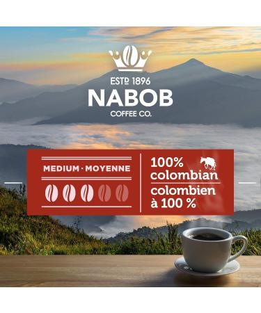 Nabob 100% Colombian Coffee 100% Compostable Pods 117g (6 Boxes of 12 Pods) 100 % Colombian 12 count (Pack of 6) - Buy Online on GoSupps.com