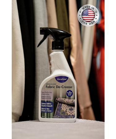 Shop ForceField Fabric De-Crease Spray - Anti Static Anti Soil Anti Wrinkle - 22oz for Clothing & Linens - International Shipping Available - Buy Online on GoSupps.com