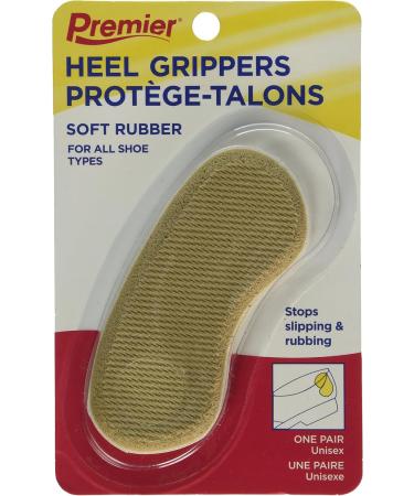 Premier Heel Grippers - Sponge Rubber Cushion for Men & Women Shoes | Comfort & Support - Buy Online on GoSupps.com
