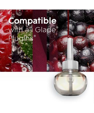 Glade PlugIns Refills - Bubbly Berry Splash Scented Essential Oils for Home & Bathroom - 3.35 Fl Oz, 5 Count - Buy Online on GoSupps.com