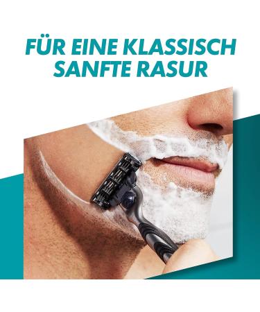 Gillette Mach3 Razor Blades - 12 Replacement Blades for Men | 3-Fold Blade System | Wet Razors - Buy Online on GoSupps.com