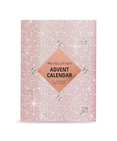 Revolution Beauty 24-Piece Holiday Advent Calendar - Vegan Makeup Gift Set with Lip Gloss Lip Masks Brushes & Brow Gel - Perfect for International Shipping - Buy Online on GoSupps.com