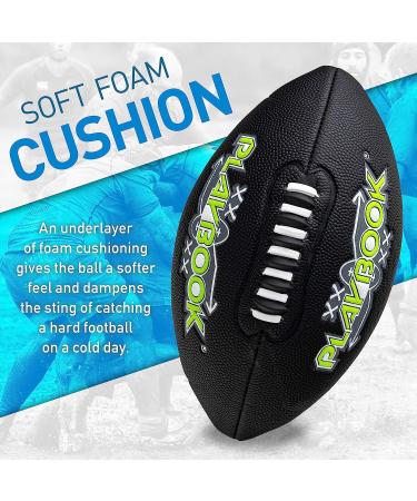 Franklin Sports Youth Football - Playbook Junior Football with Route Diagrams - Black, Small Size for Peewee and Youth Football - Buy Online on GoSupps.com