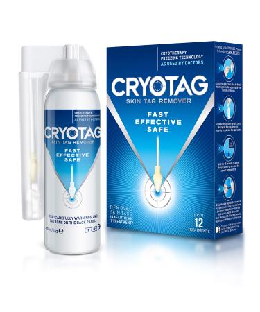 Cryotag Skin Tag Remover - Fast Effective Safe - up to 12 Treatments