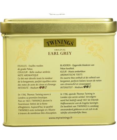 Twinings Th en Vrac Earl Grey Original 200 g - Lot de 3 200 g (Lot de 3) - Buy Online on GoSupps.com