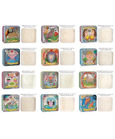 Buy Pre De Provence Zodiac Tin Bar Soap - Libra | 100g Luxury Soap | International Shipping Available - Buy Online on GoSupps.com