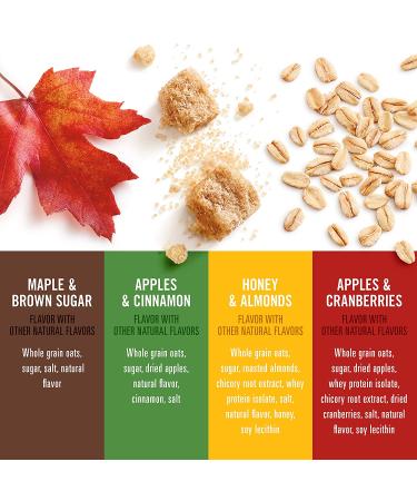 Quaker Instant Oatmeal Express Cups - 4 Flavor Variety Pack (12 Count) | Quick & Nutritious Breakfast - Buy Online on GoSupps.com