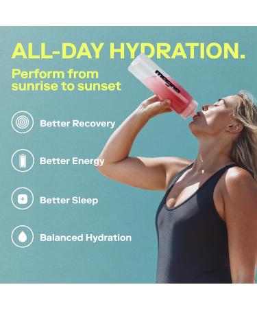 MAGNA Electrolytes Powder Drink Mix for Hydration, Energy & Focus Support with Magnesium L Threonate, Sodium, Potassium, Vitamin D, B6 & B12, Sugar Free, Tea Lemonade Flavor, 7 Servings Tea Lemonade 7 Servings - Buy Online on GoSupps.com