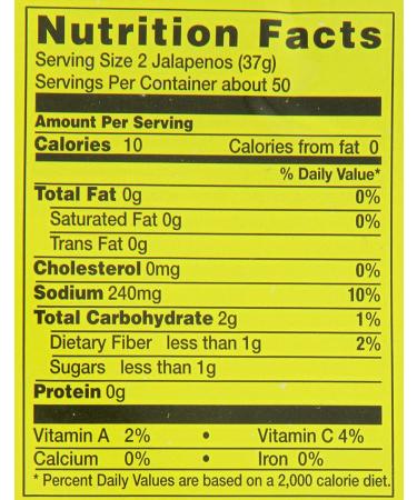 Old El Paso Whole Jalapeno Peppers 6 lb 4 oz - Spicy Mexican Peppers in Large Jug - Buy Online on GoSupps.com