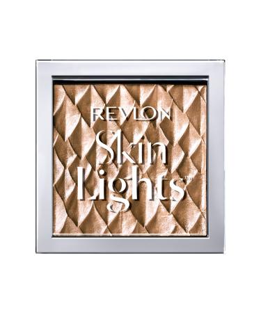 Highlighter Makeup by Revlon, Skin Lights Prismatic Powder Face Makeup, Natural Glow, Shimmer Finish, 201 Daybrak Glimmer, 0.28 Oz Daybreak Glimmer (201) - Buy Online on GoSupps.com