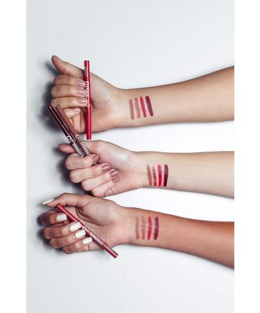 Eternal Automatic Twist Up Water Resistant Lip Liner - Fire | Long-Lasting, Non-Smudge Retractable Pencil for Professional Matte Finish - Buy Online on GoSupps.com